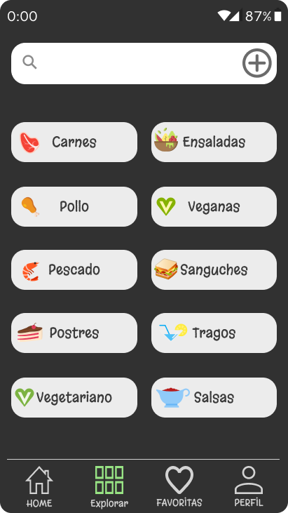 Listado — Recetas filtradas
