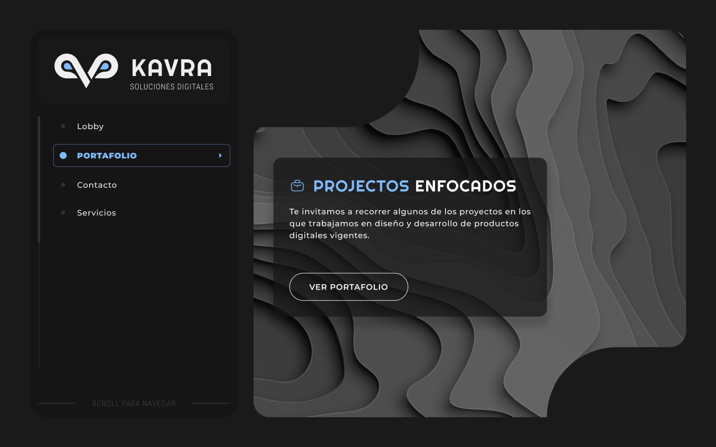 Portafolio — Proyectos enfocados